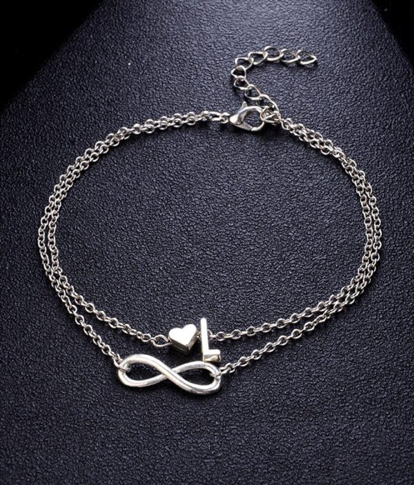Bracelet A037 - Infinity - Alphabet