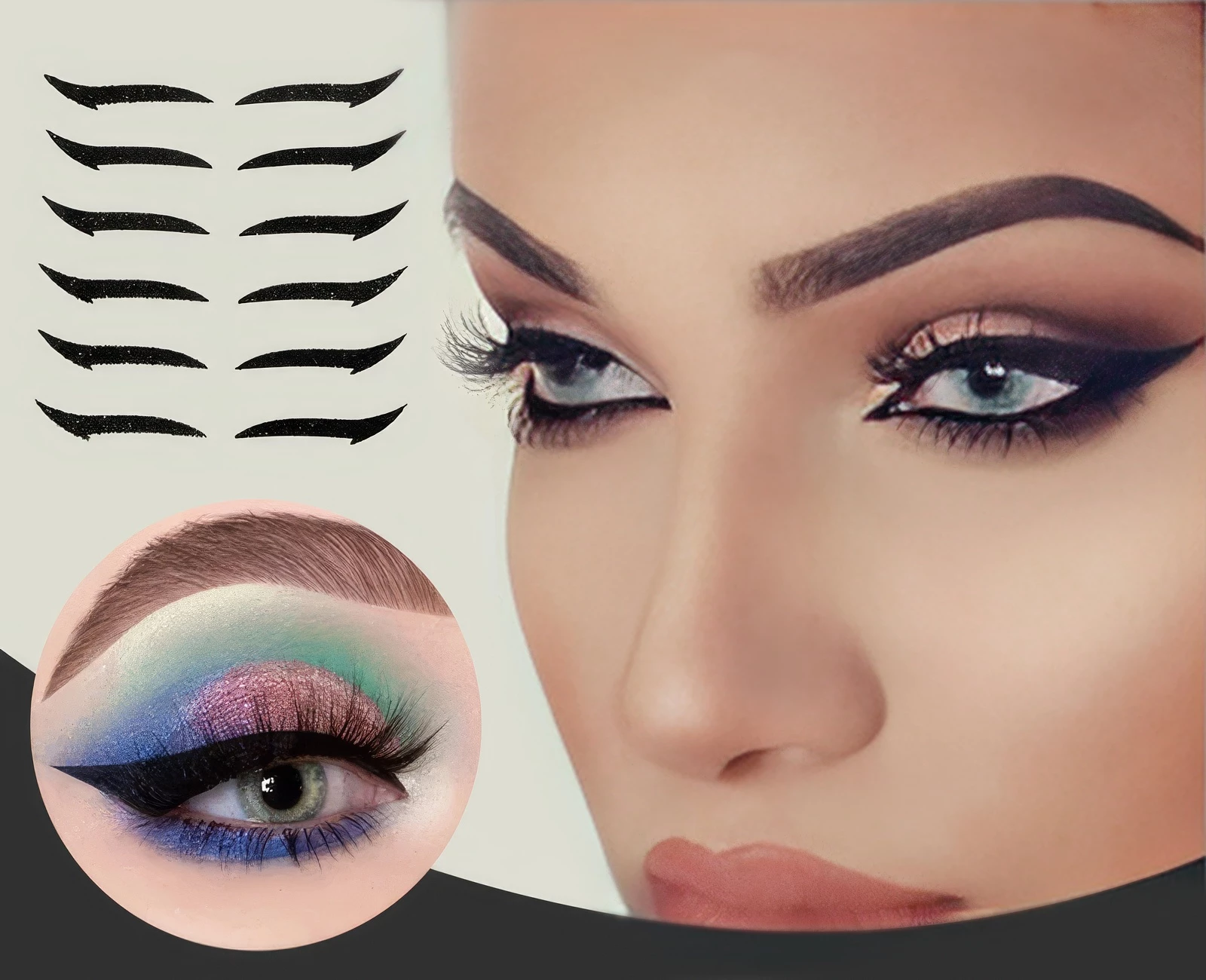 Stickers Eyeliner – Application Facile et Rapide