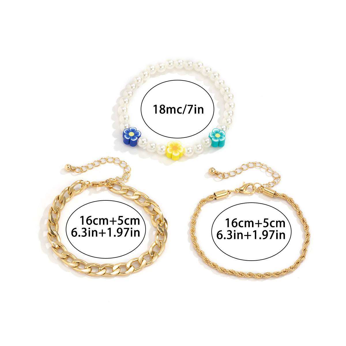 Bracelet Ensemble B250 - Géométrique – Image 2