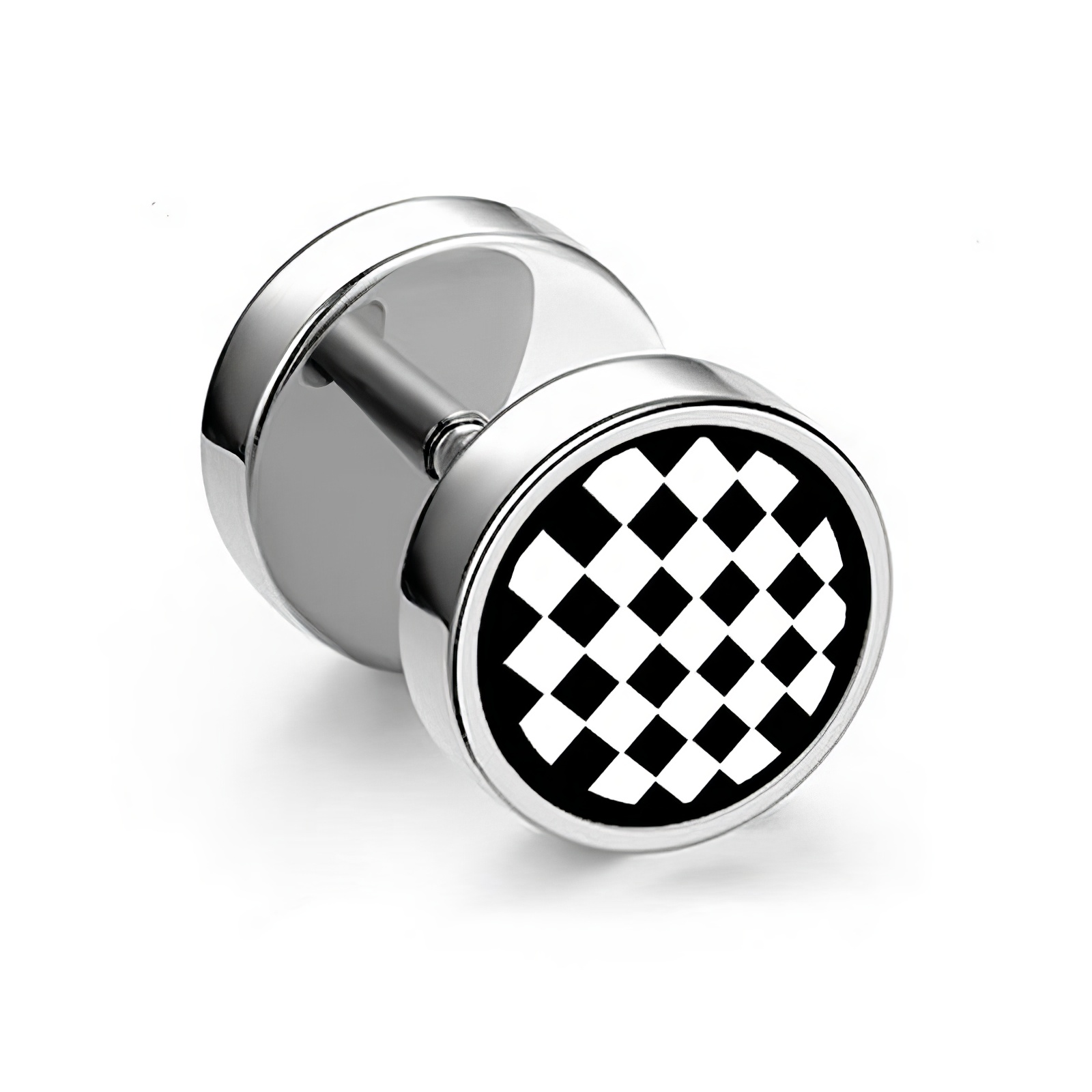 Boucle d'Oreille Style Plug 🖤 – Image 5