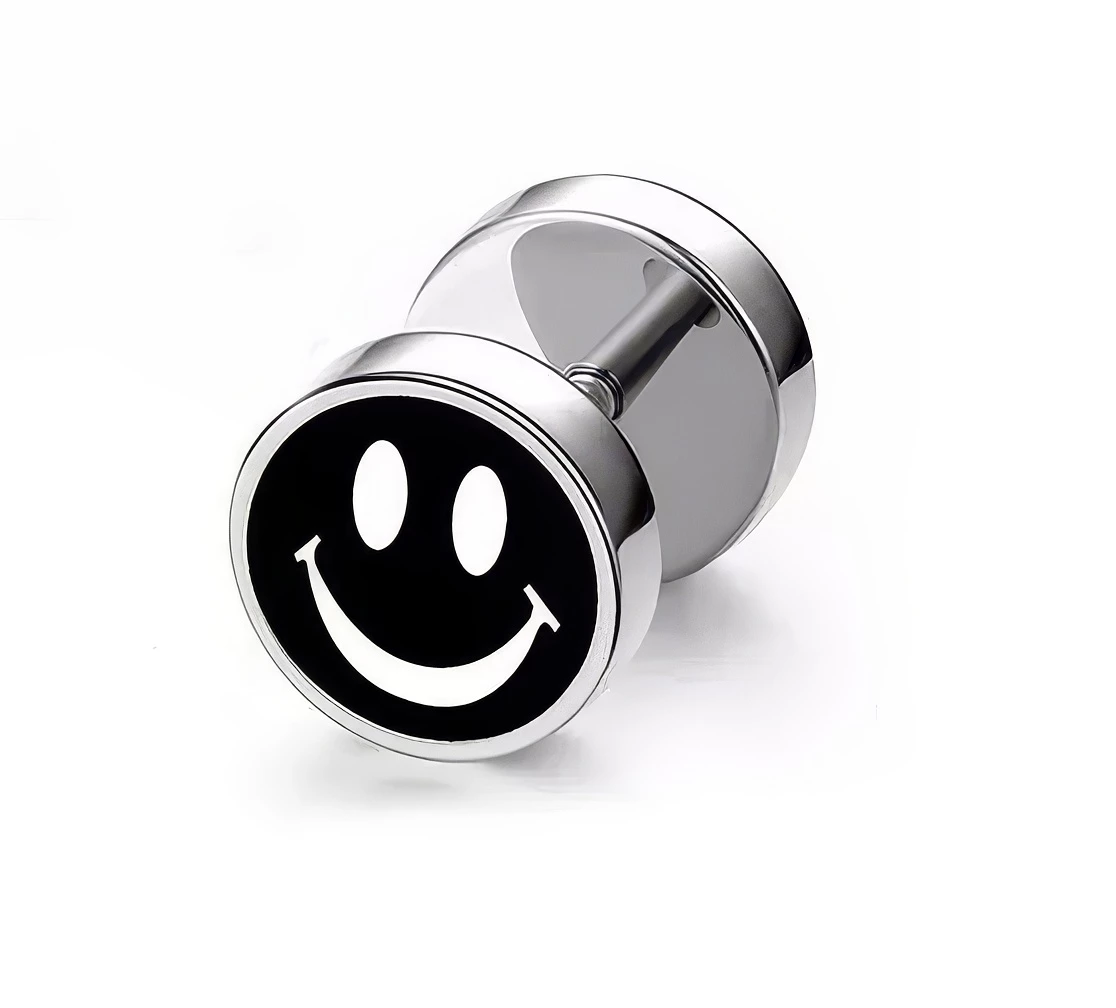 Boucle d'Oreille Style Plug 🖤 – Image 4