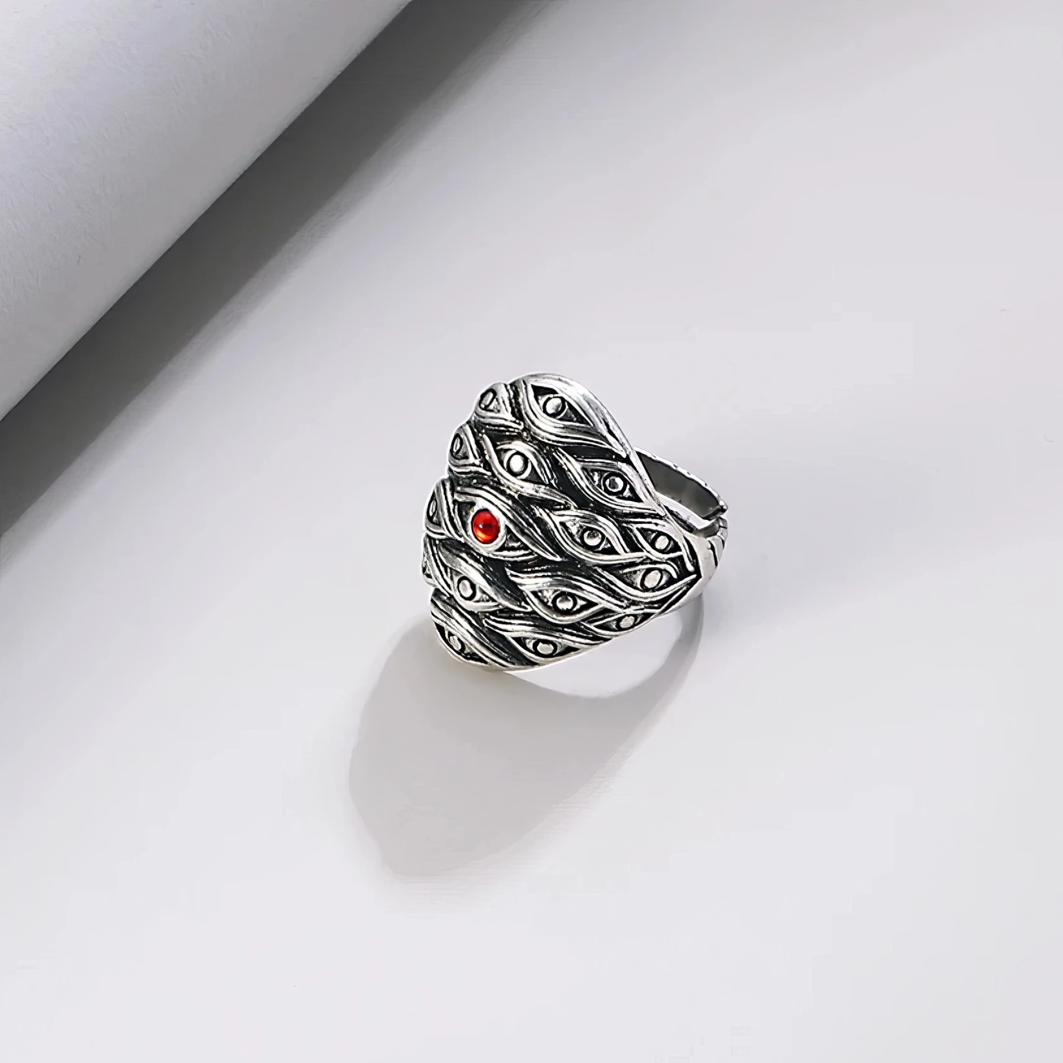 Bague Homme - Motif Œil Mystique – Image 4