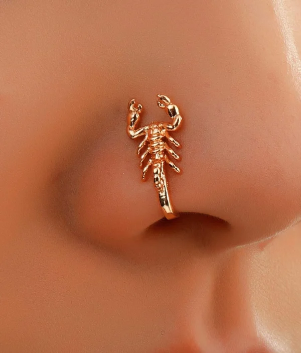 Anneau de Nez - Scorpion Audacieux 🦂