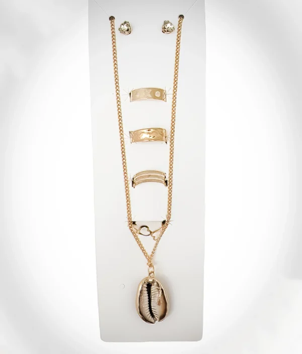 Ensemble Bijoux Femme - Élégance Coquillage