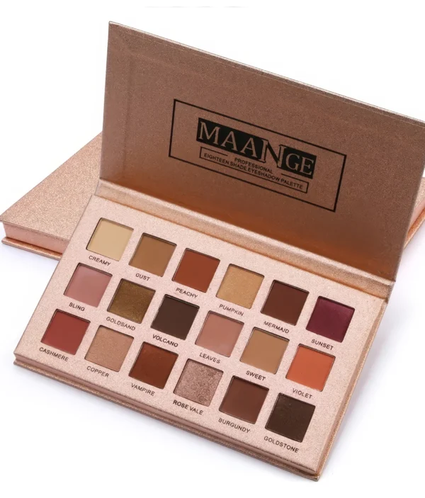Palette de Fards à Paupières - 18 Couleurs