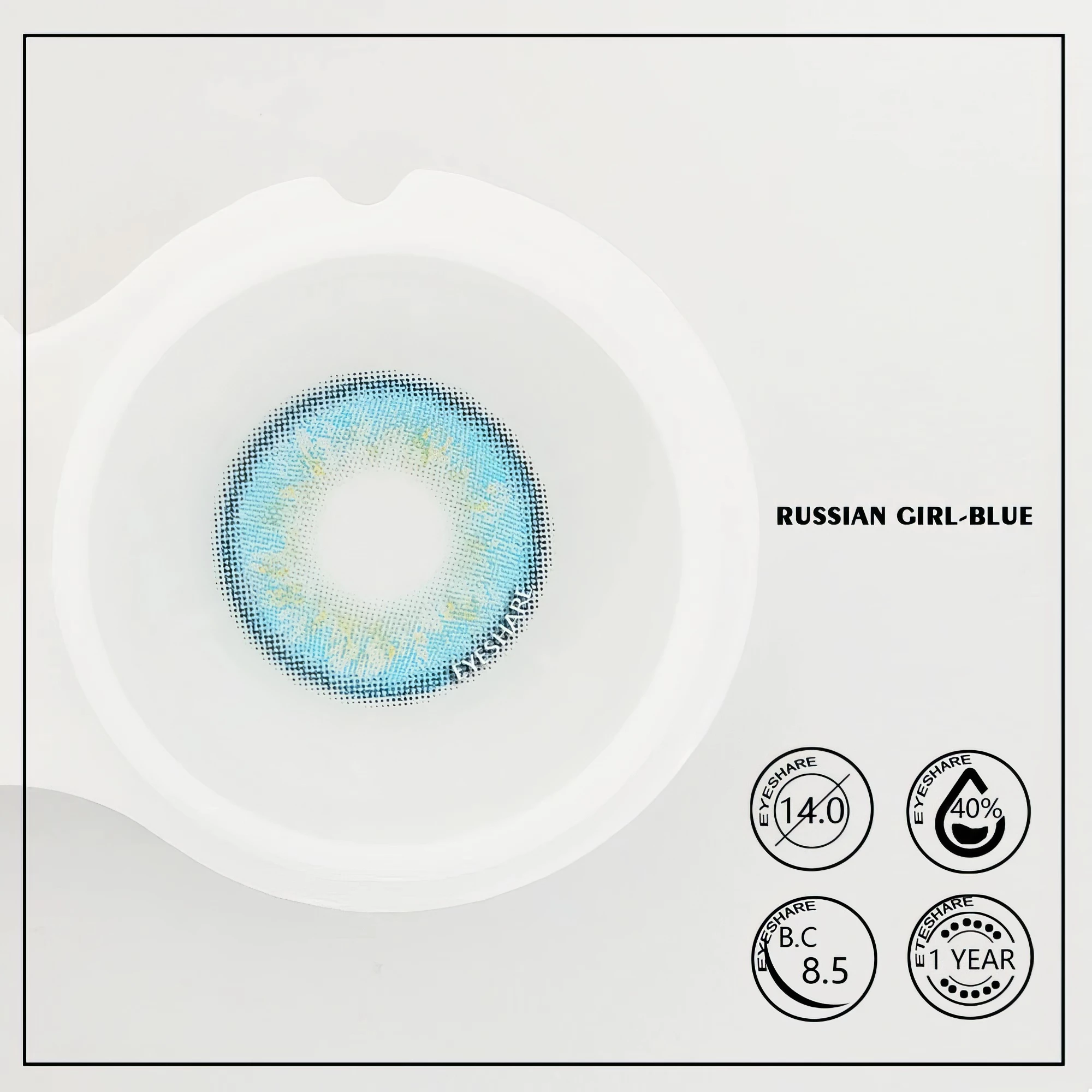 Lentilles de Contact - Russian Girl Blue – Image 3