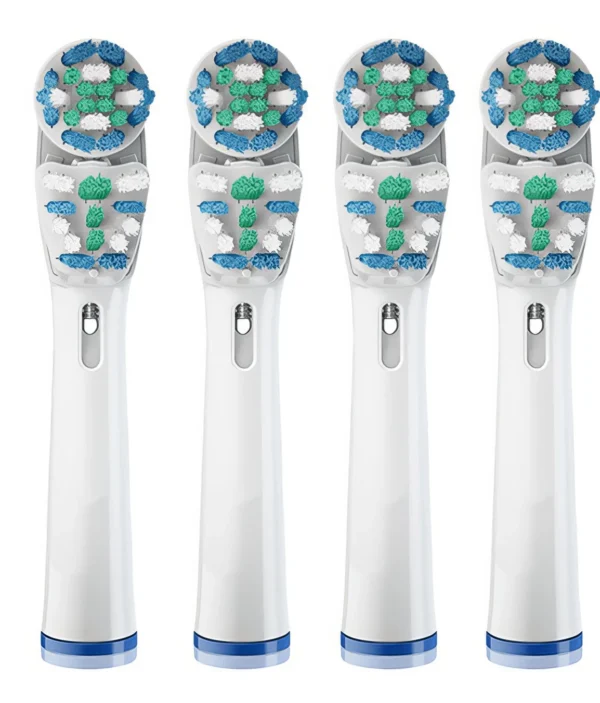 4 Têtes de Brosse À Dents pour Oral-B - Nettoyage Optimal