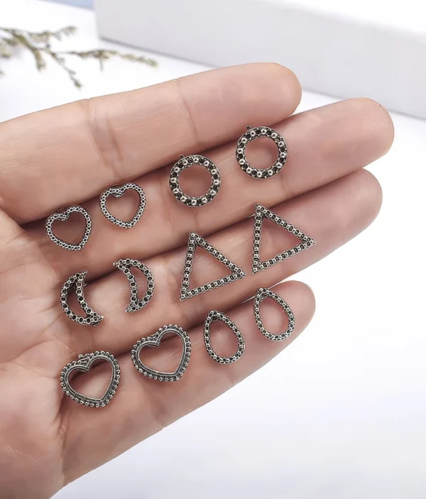 Boucles d'Oreilles Géométriques