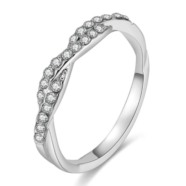 Bague Femme C07 - Torsadé