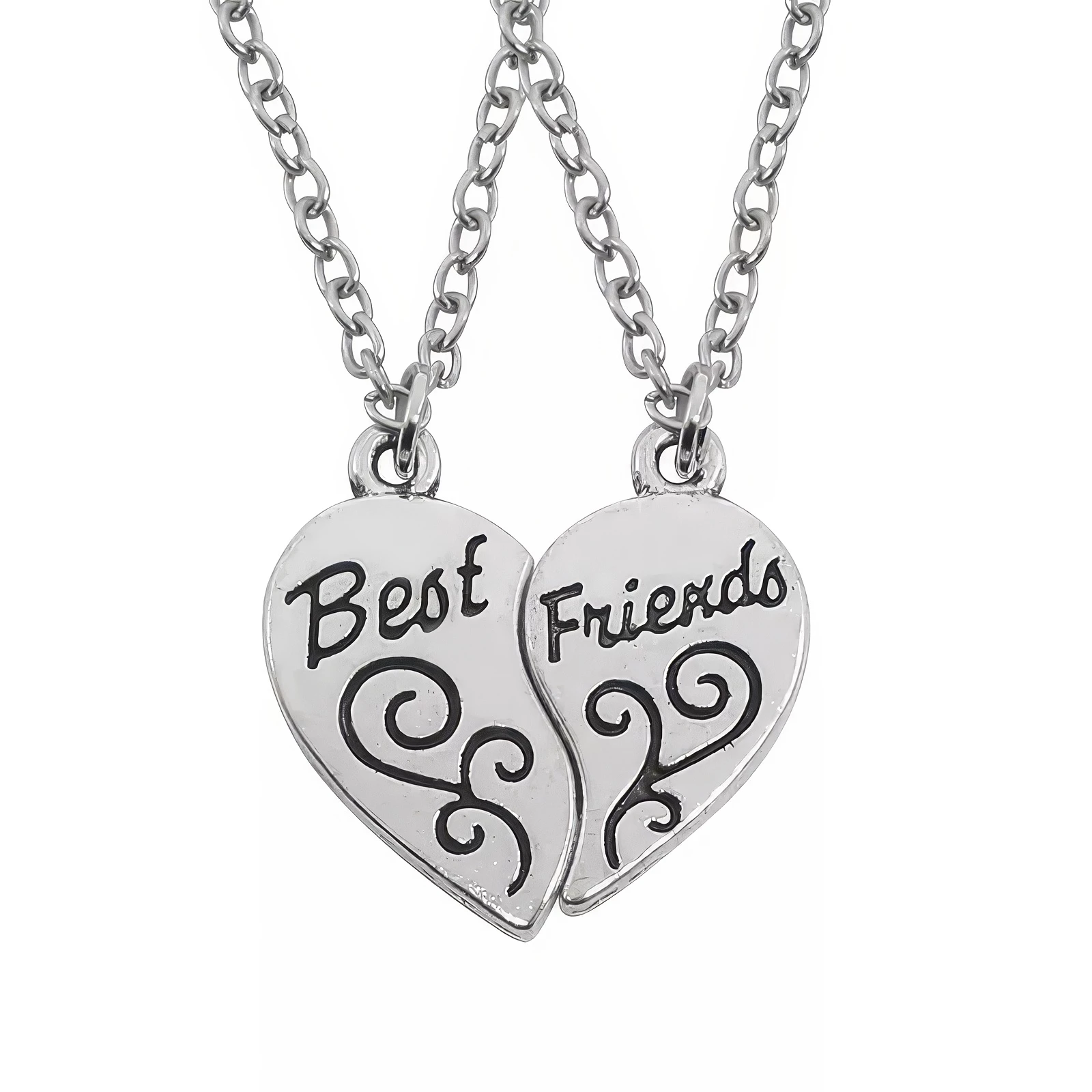 Collier Best Friends - Duo Cœur Partagé