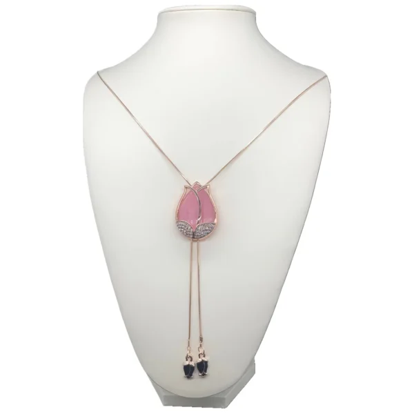 Collier Long Fleur Élégante - Style Fin & Raffiné 🌸