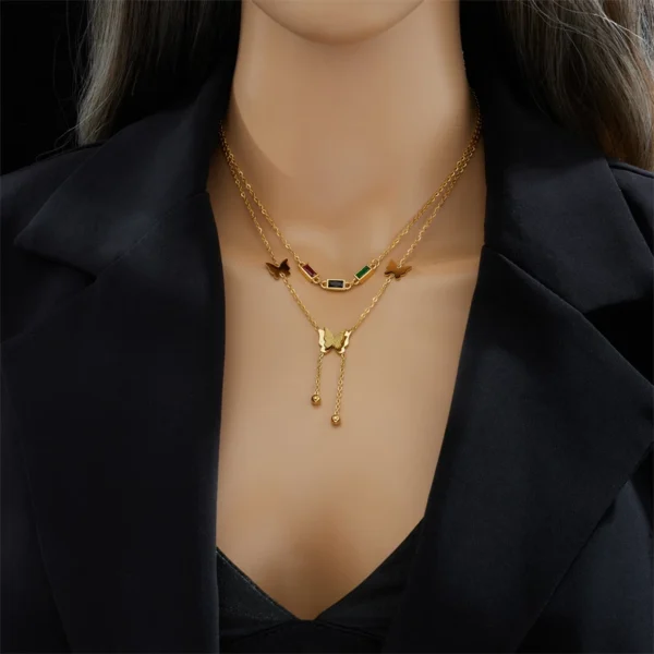 Collier Papillon - Élégance Féminine 🦋