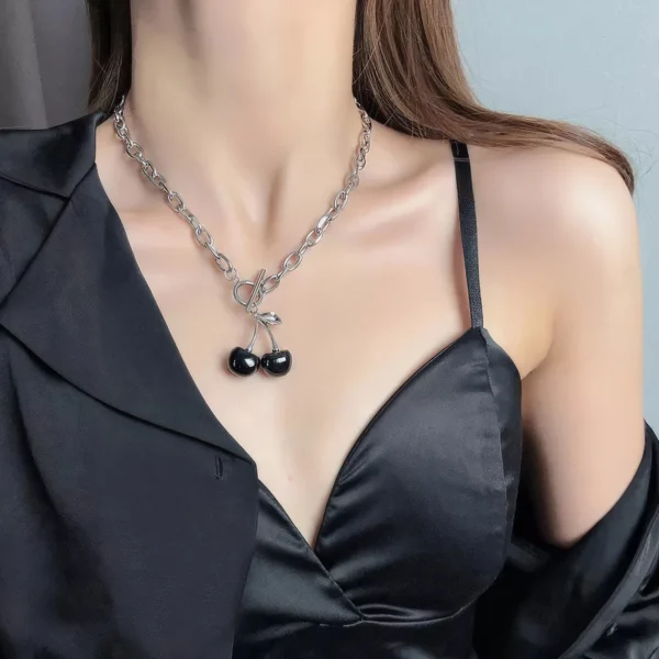 Collier Cerises - Style Audacieux 🍒