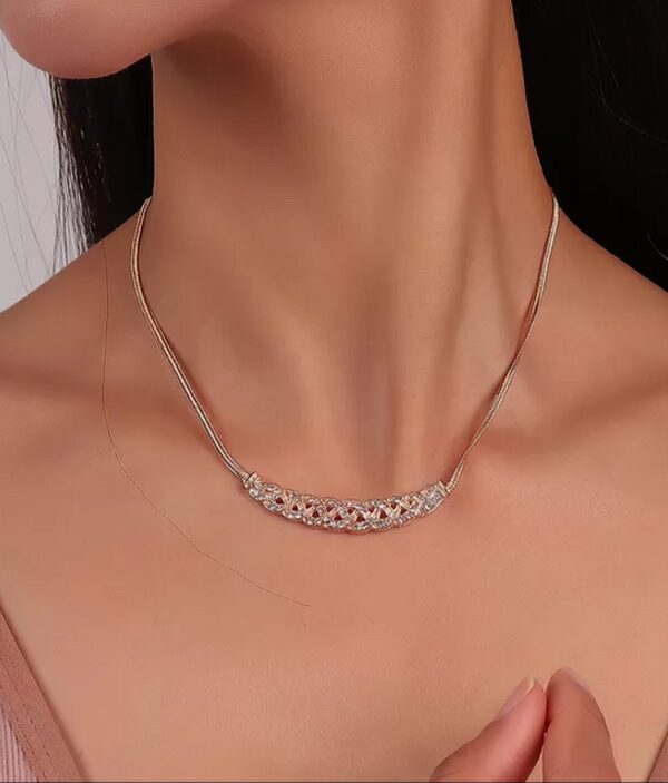 Collier F34 - Strass