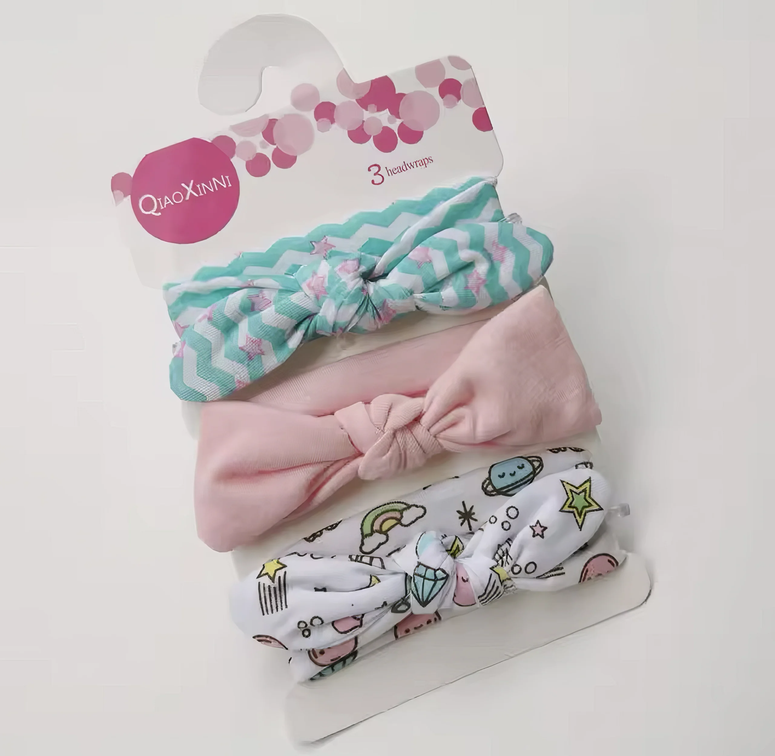 Bandeaux Bébé Ensemble - Pastel & Fantaisie