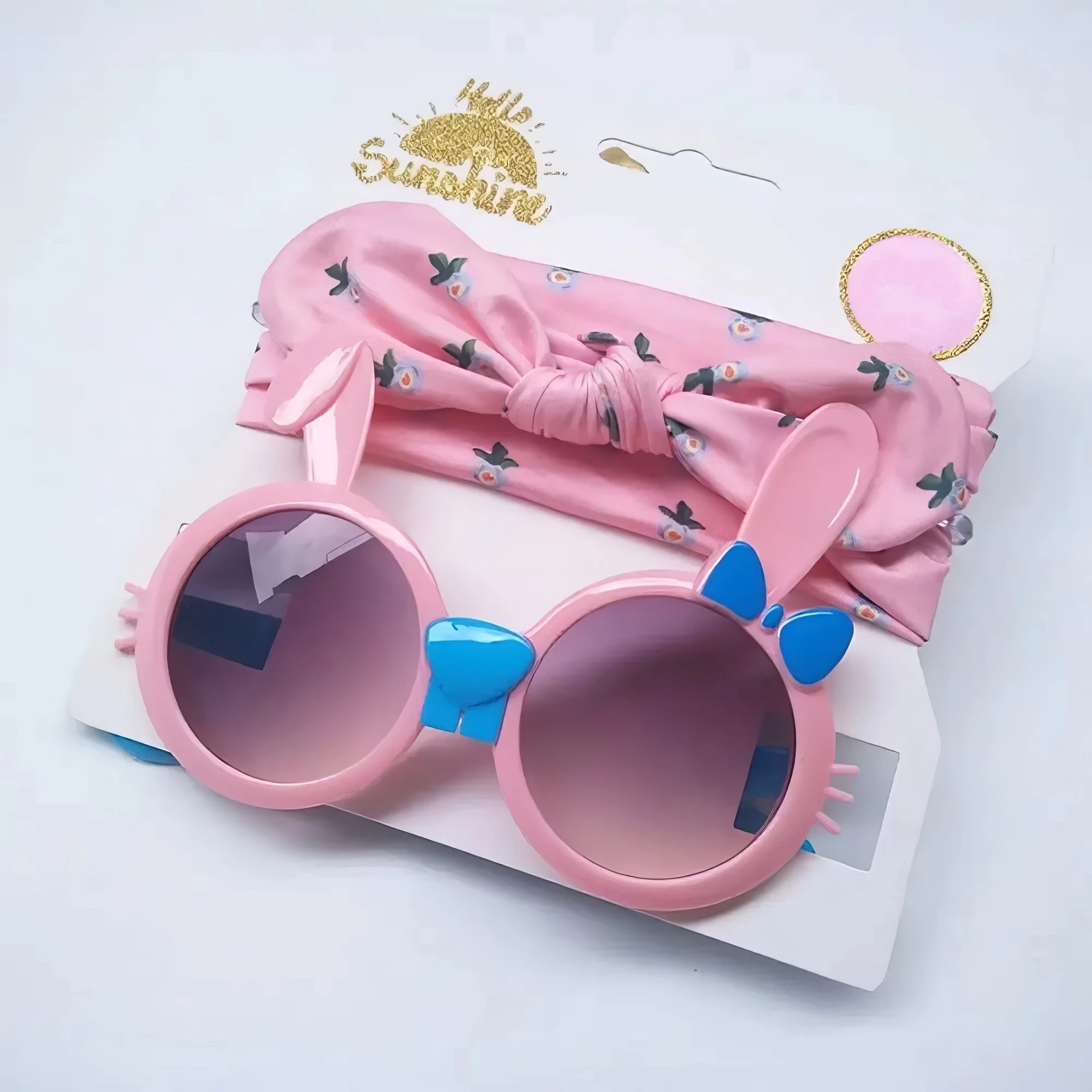 Ensemble Lunettes & Bandeau Style Mignon 🕶️ – Image 2