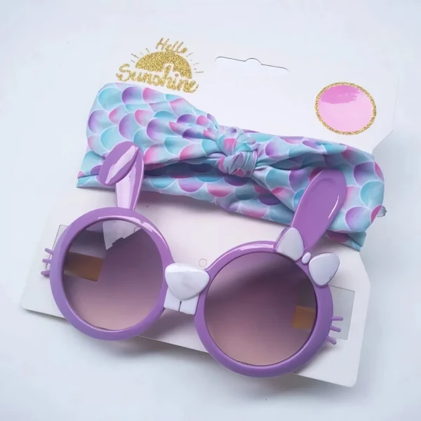 Ensemble Lunettes & Bandeau Style Mignon 🕶️