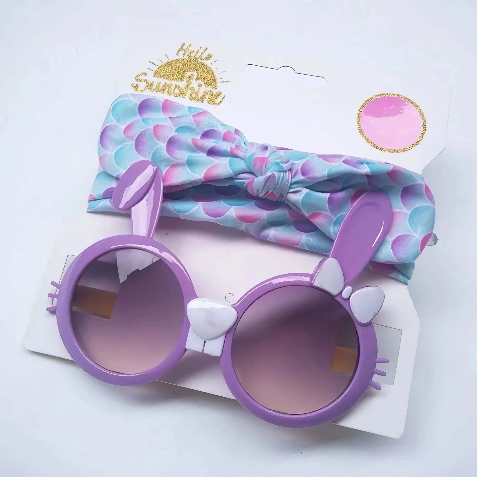 Ensemble Lunettes & Bandeau Style Mignon 🕶️