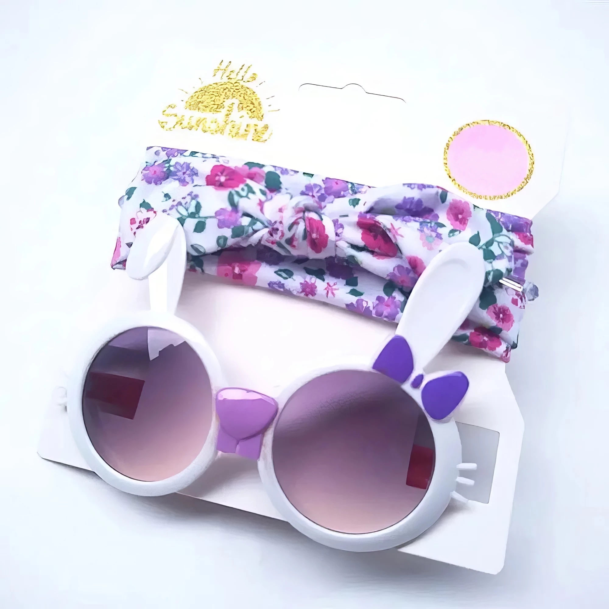 Ensemble Lunettes & Bandeau Style Mignon 🕶️ – Image 3