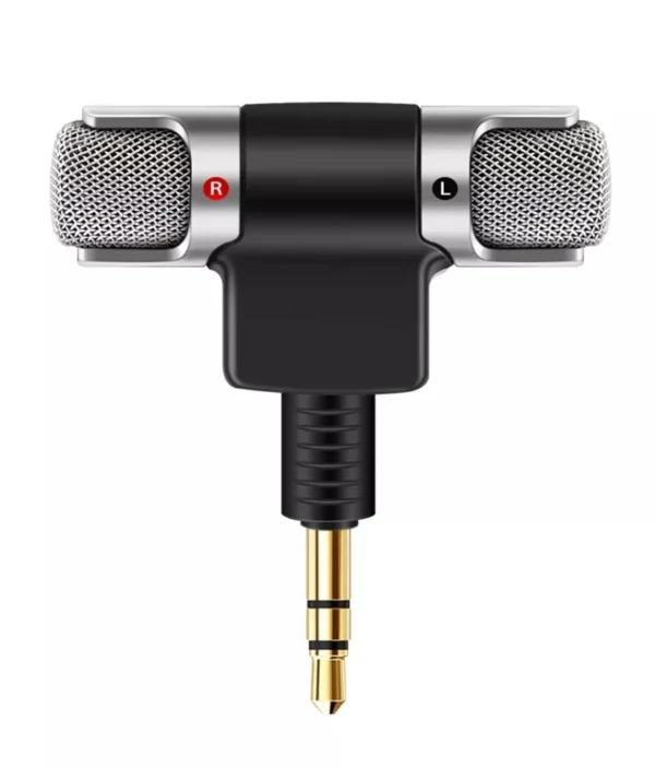 Microphone Stéréo Portable - Enregistrement Professionnel
