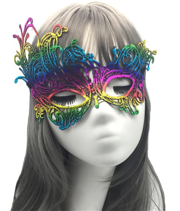 Masque Vénitien - Dentelle Élégante