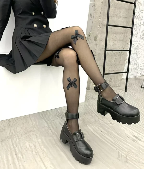 Collant avec Nœuds Décoratifs 🎀