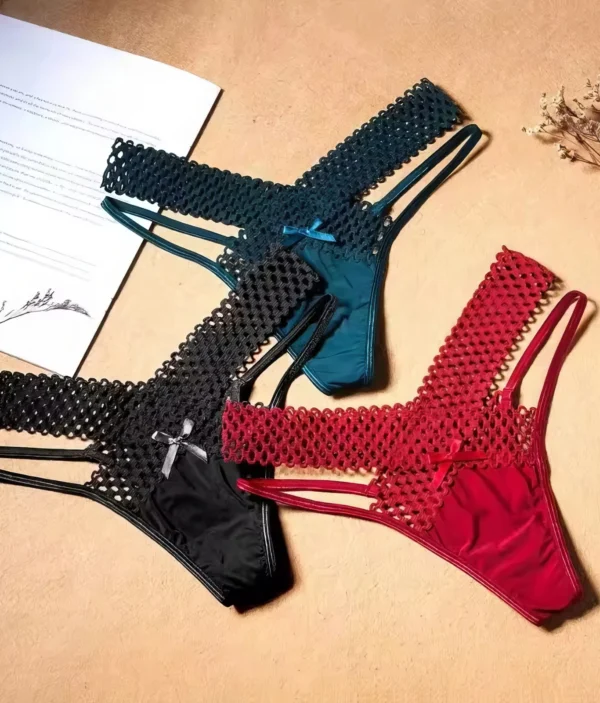 String Résille Taille Haute ✨