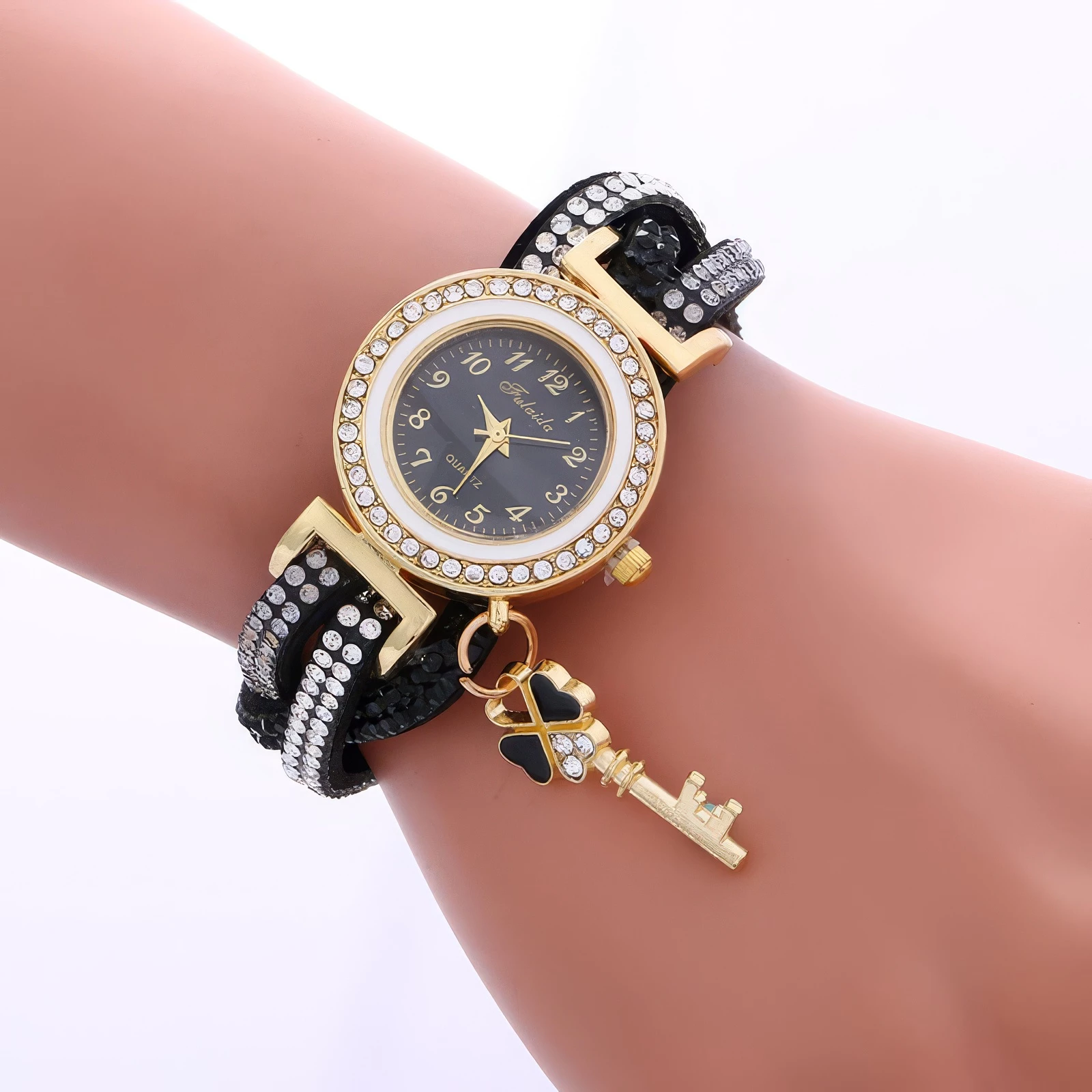 Montre Femme Bracelet - Charme Cristallin