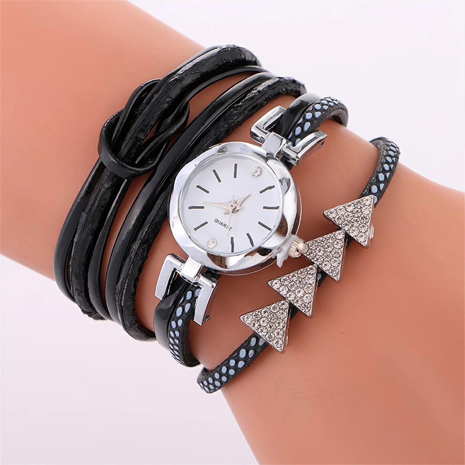 Montre Femme Bracelet - Design Géométrique