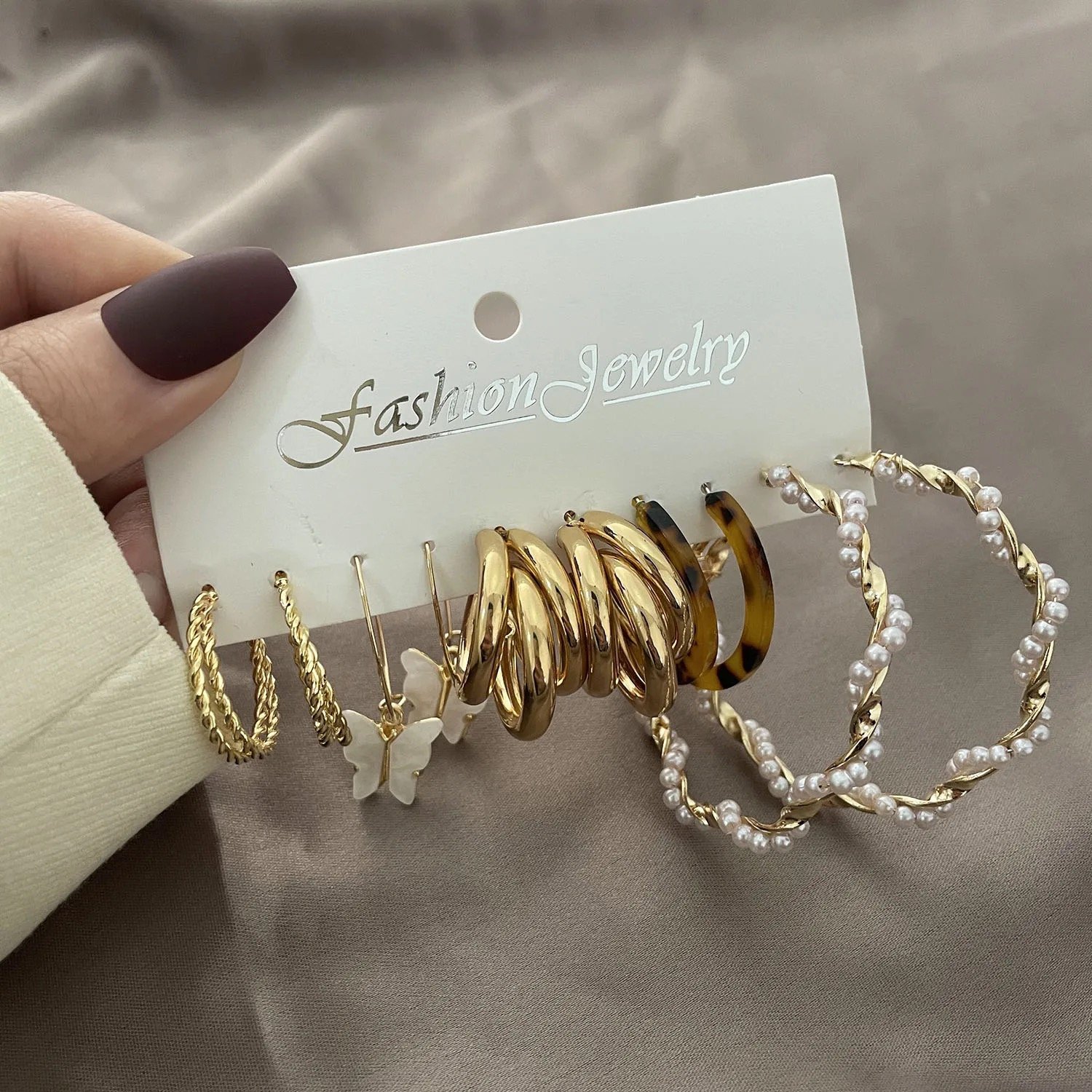 Boucles d’Oreilles Ensemble