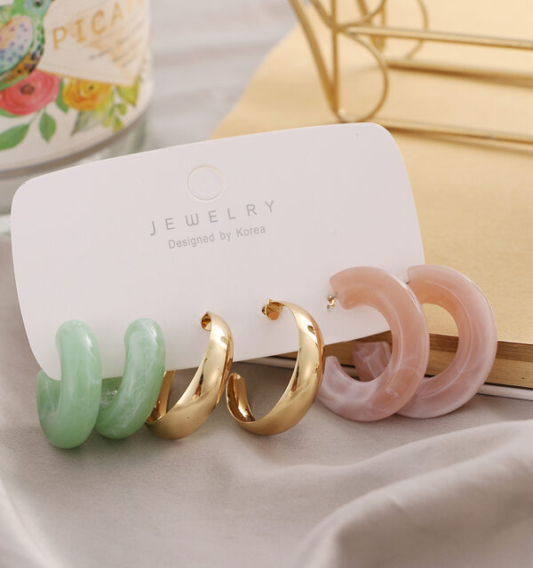 Boucles d’Oreilles Ensemble