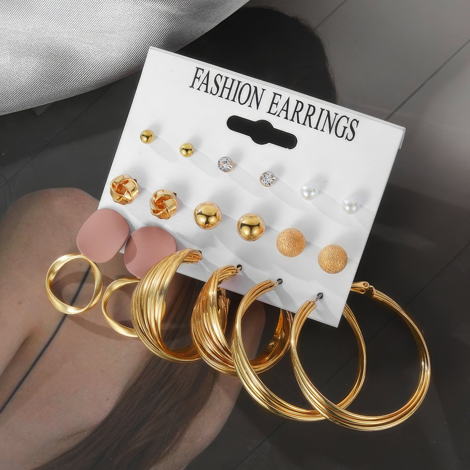 Boucles d’Oreilles Ensemble