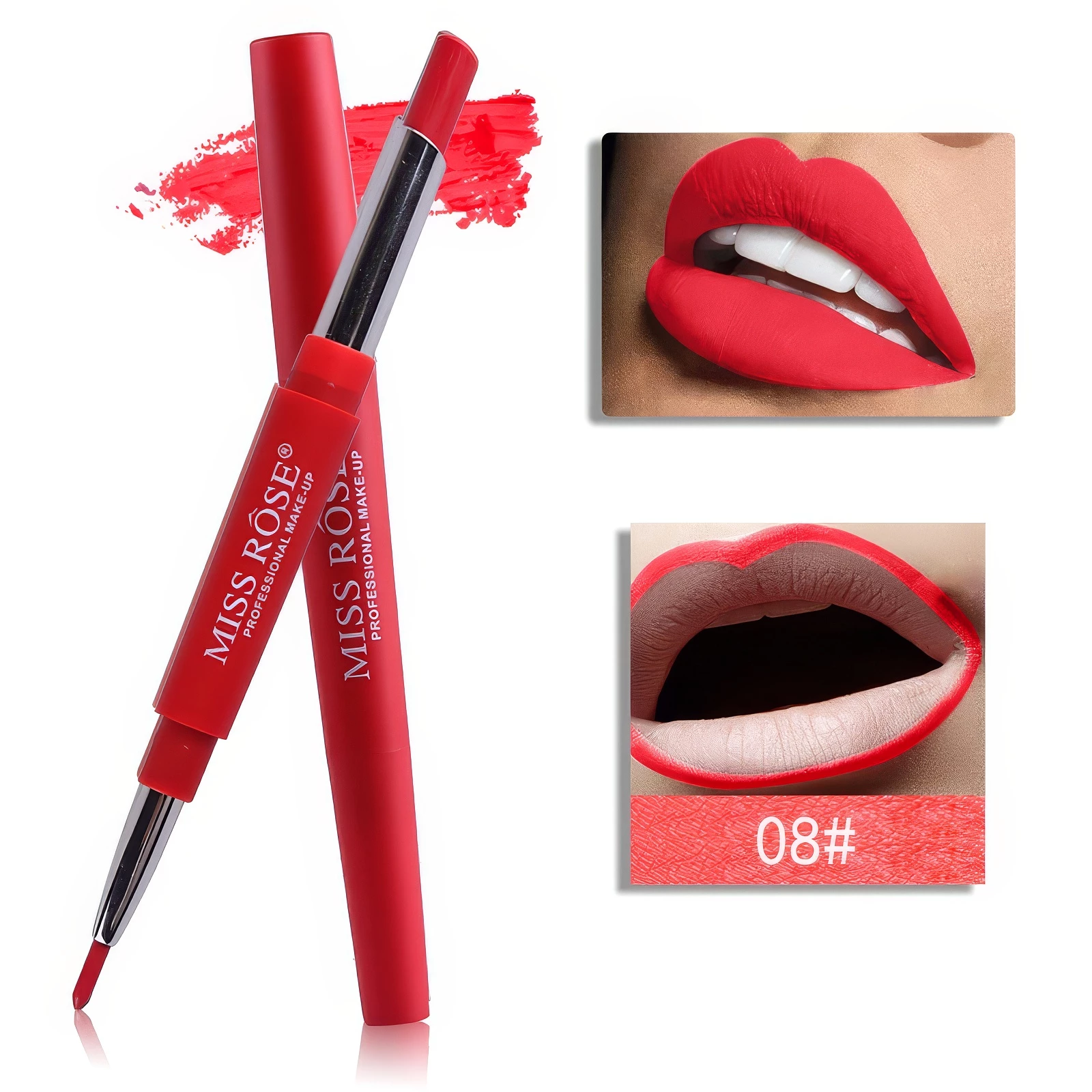 Rouge à Lèvres 2en1 - Liner et Rouge à Lèvres