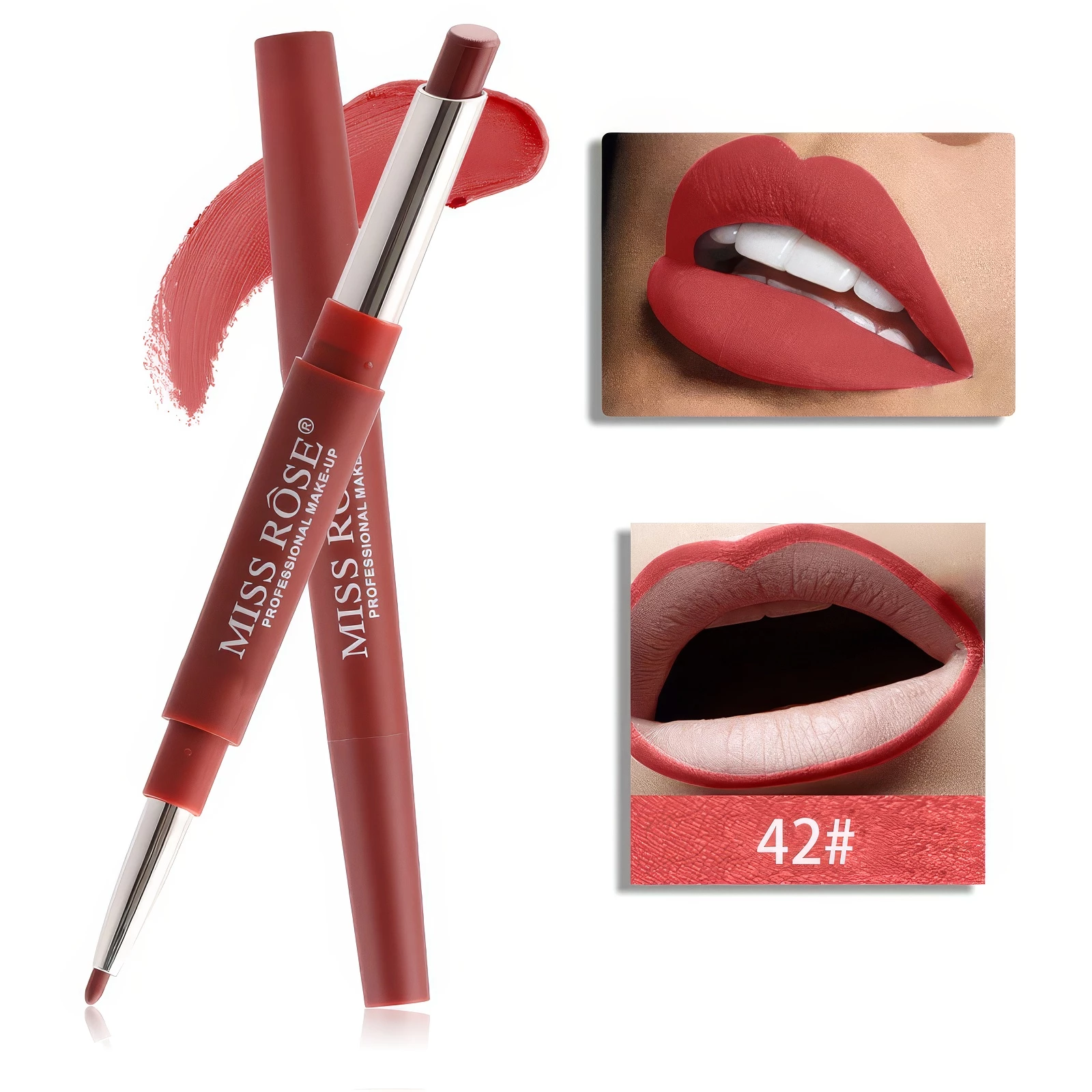 Rouge à Lèvres 2en1 - Liner et Rouge à Lèvres – Image 6