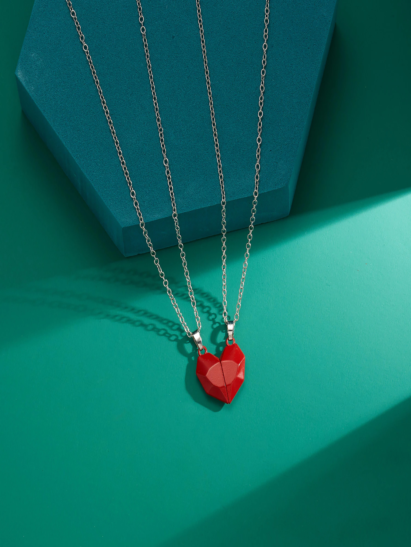 Collier Couple Cœur Brisé – Duo Amoureux ❤️🔥 – Image 5