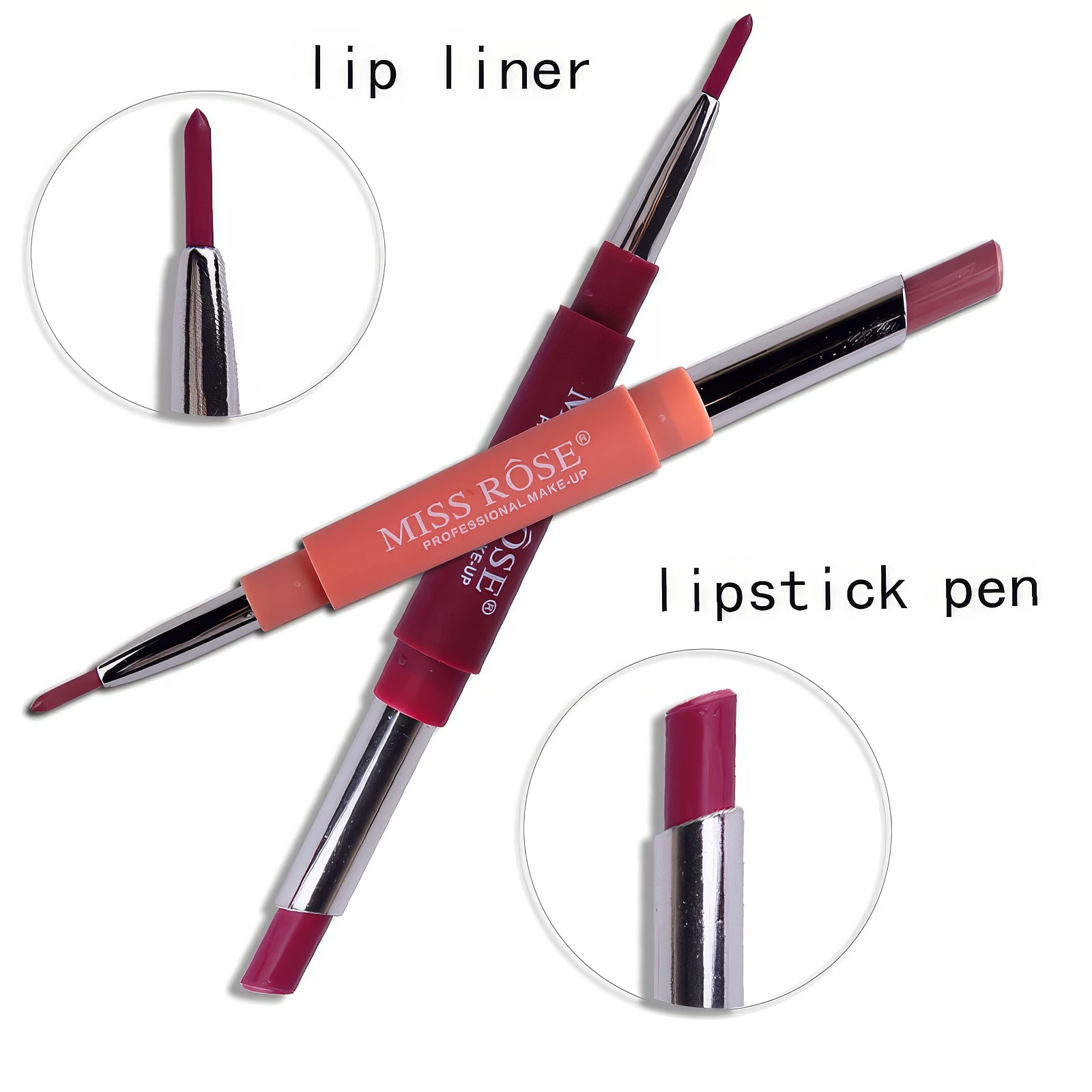 Rouge à Lèvres 2en1 - Liner et Rouge à Lèvres – Image 9