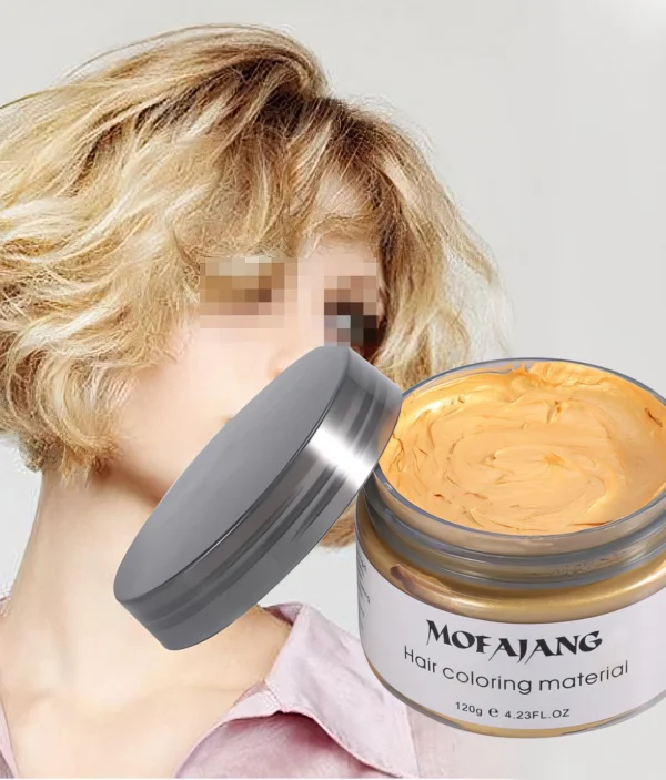Cire Colorante pour Cheveux - Look Audacieux et Temporaire