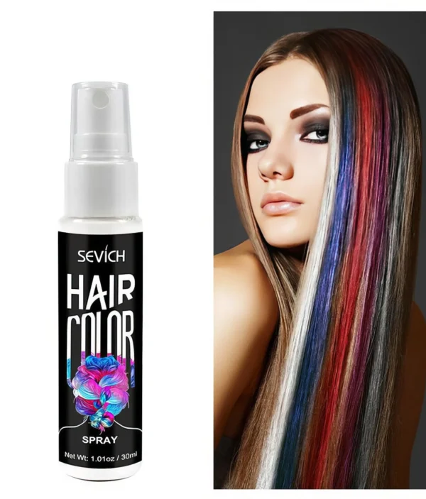 Spray Colorant Temporaire pour Cheveux