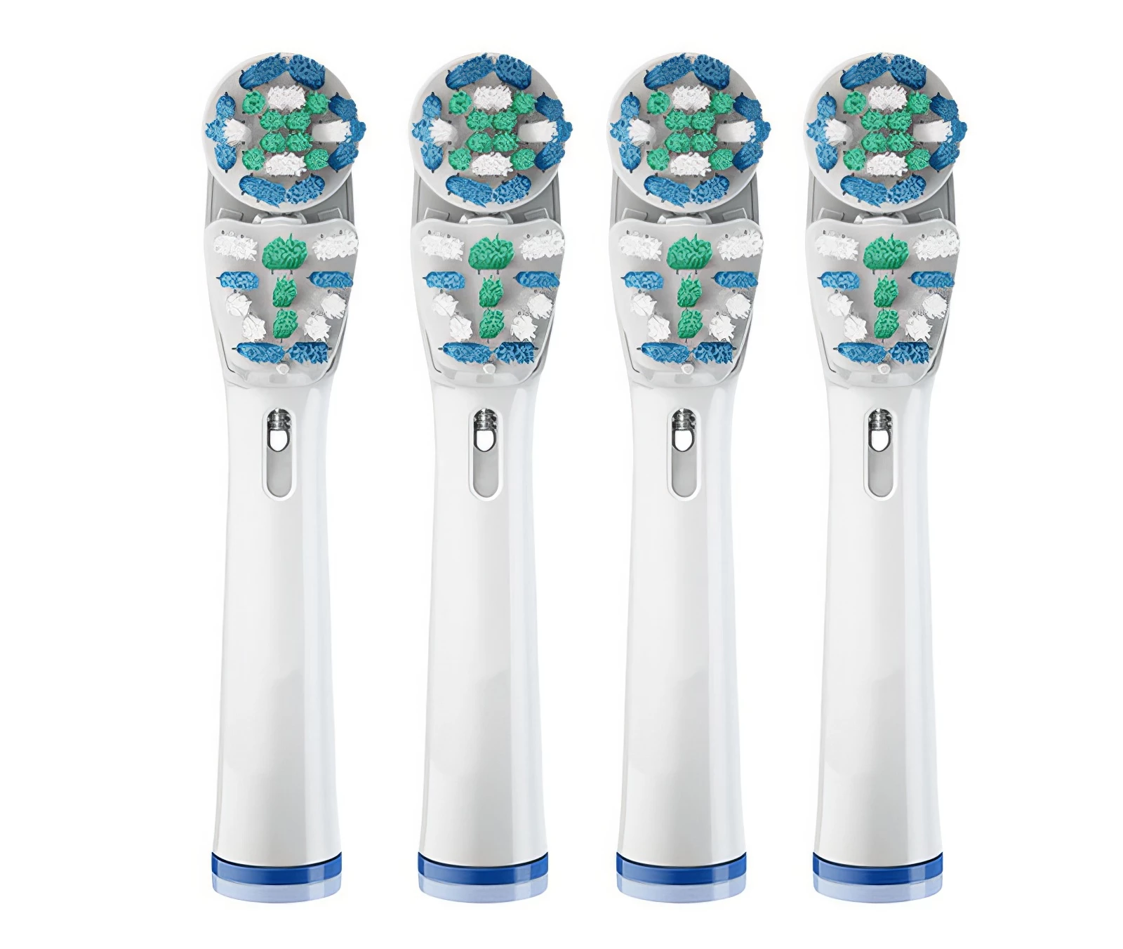 4 Têtes de Brosse À Dents pour Oral-B - Nettoyage Optimal