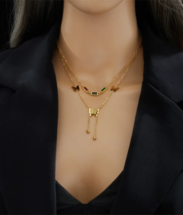 Collier Papillon - Élégance Féminine 🦋