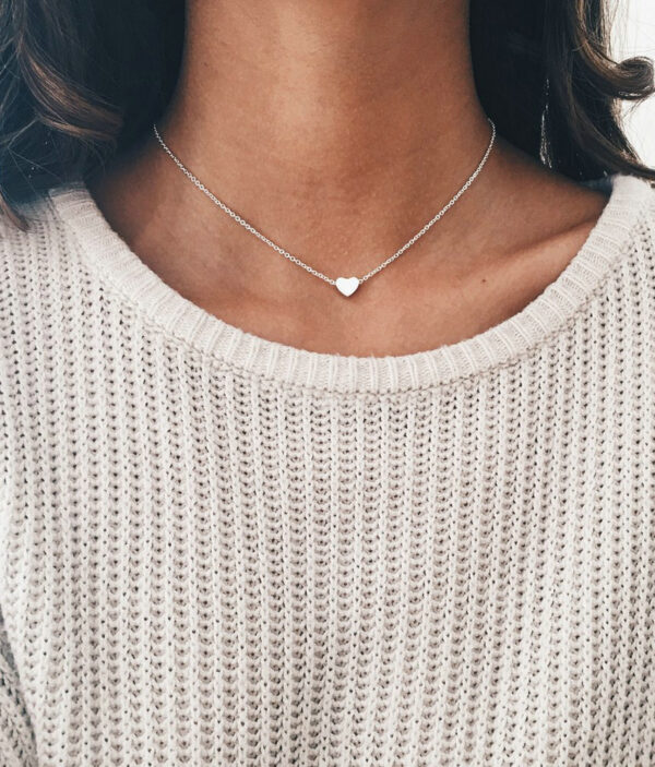 Collier Cœur Minimaliste - Élégance Discrète ❤️