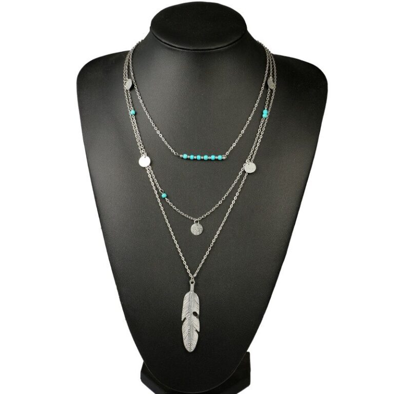Collier F60 - Plume