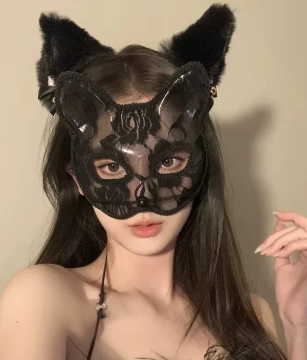 Masque Chat en Dentelle 🐾