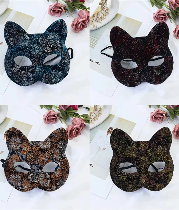 Masque Félin - Élégance Mystérieuse 🐱