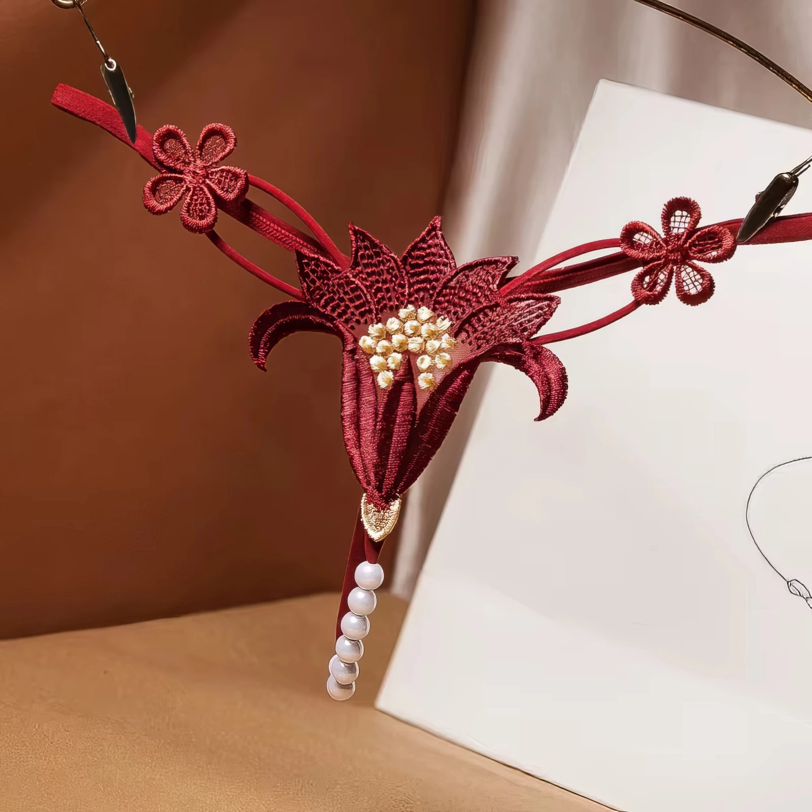 String Perlé Fleur Éclatante 🌸