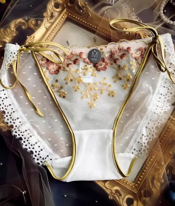 Culotte Broderie Couture Luxe ✨