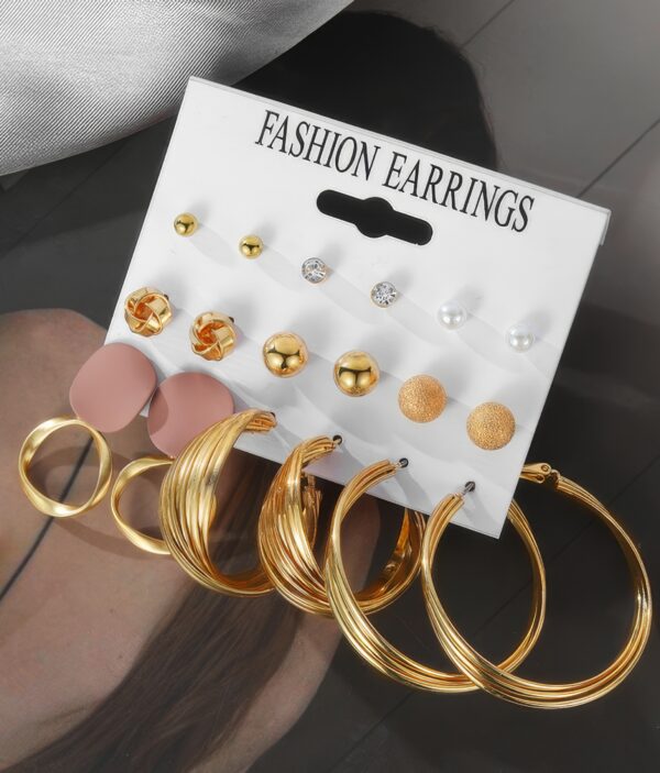 Boucles d’Oreilles Ensemble