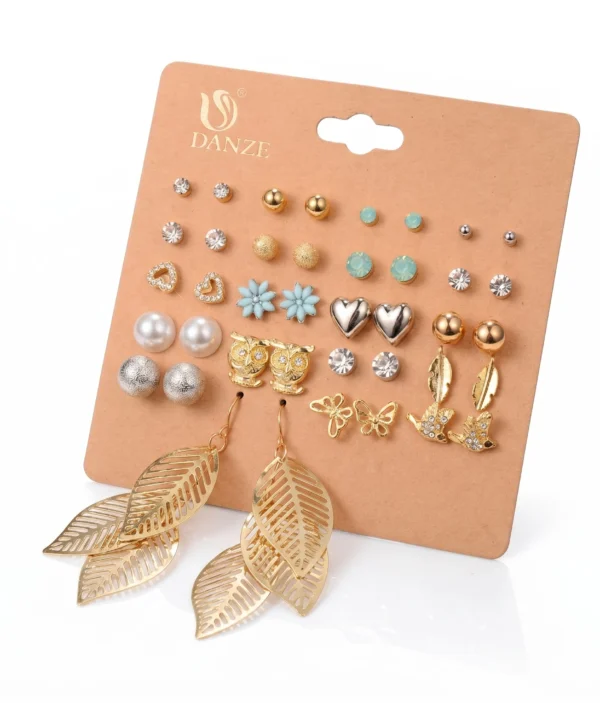 Ensemble Boucles d’Oreilles - Collection Élégance