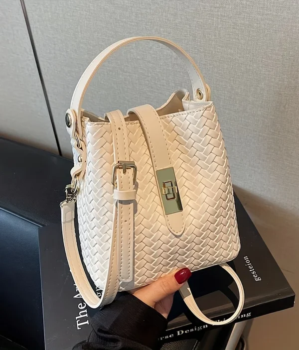 Sac à Main Femme Tressé - Bandoulière et Anse 🤎