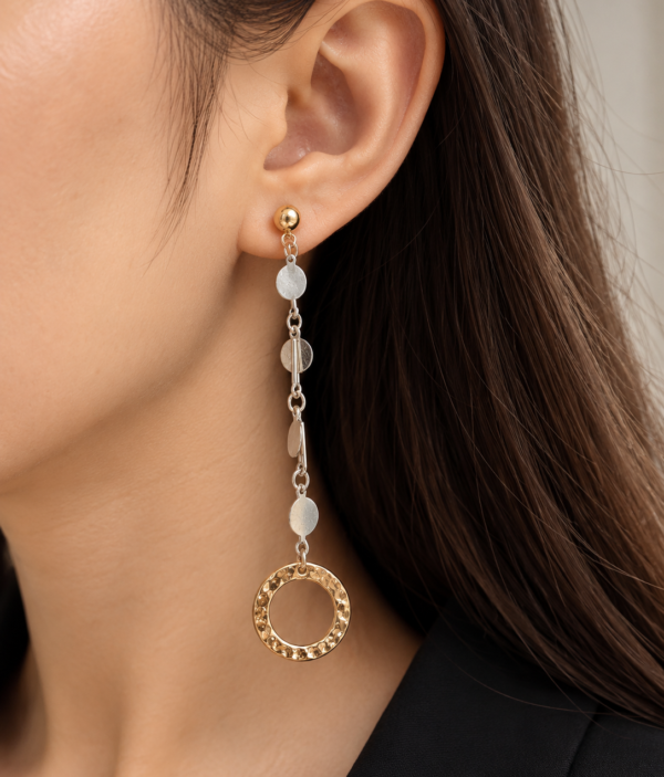 Boucles d’Oreilles Cercles Dorés - Style Chic